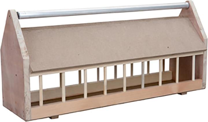 Produktbild Duvoplus Futterstelle für Vögel Tauben aus Holz mit Metallrolle