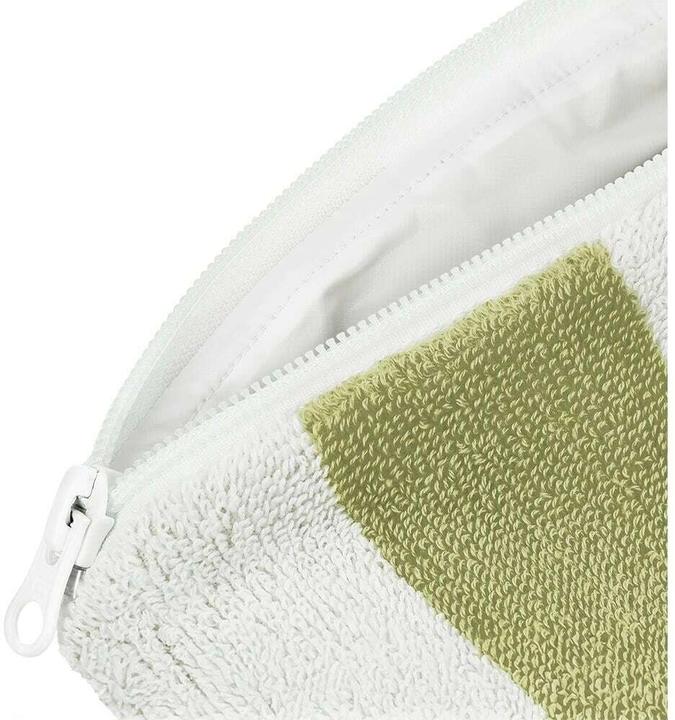 Produktbild Kolma Necessaire Stripy Olive/Weiss