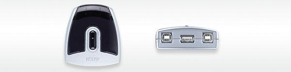 Actual product image Aten US221A 2-Port USB 2.0 Peripheral Switch