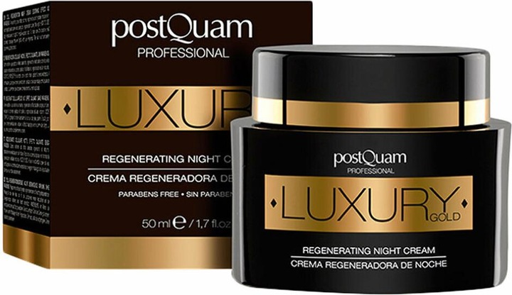 Produktbild Postquam LUXURY GOLD regenerating night cream 50 ml (50 ml)