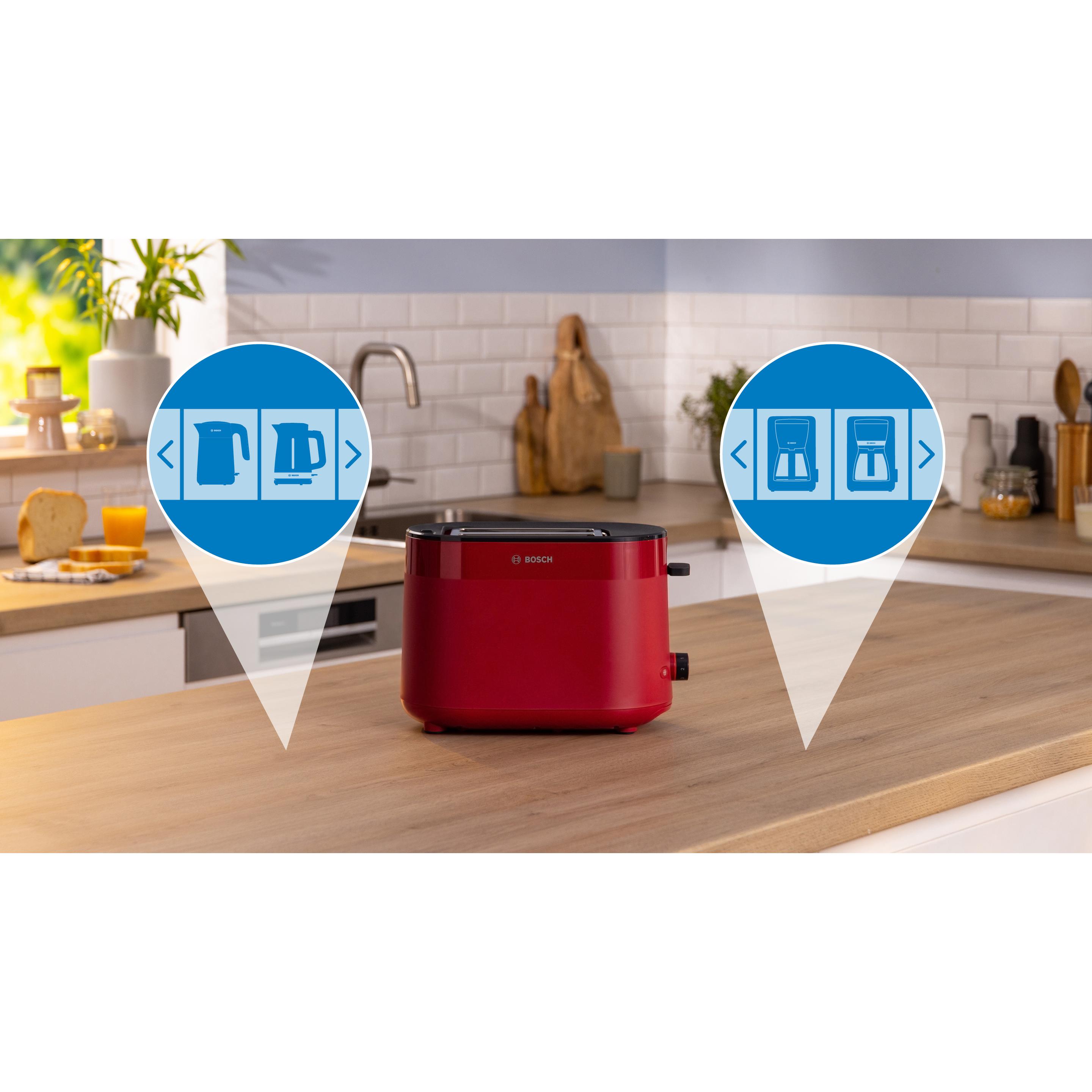 Thumbnail - Bosch Hausgeräte My Moment, Toaster, Rot