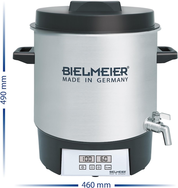 Immagine prodotto Bielmeier Cuocitore automatico per conserve BHG411.1 (27 l)
