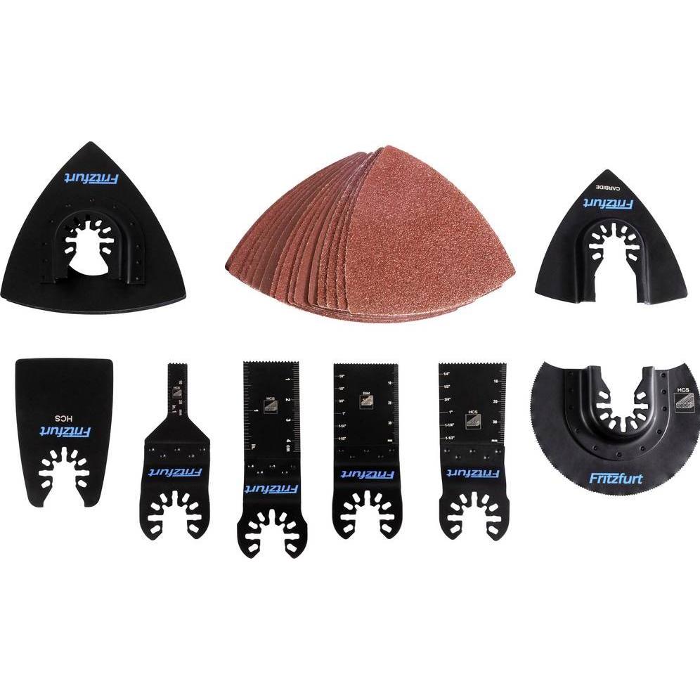 Fritzfurt, Elettroutensile multifunzionale, 3501-2024 HCS Multifunktionswerkzeug-Zubehör-Set 23teilig 1 St.