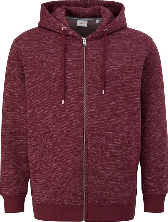 Produktbild s.Oliver Sweatshirt Jacke Sweatjacke mit Kapuze (4XL)