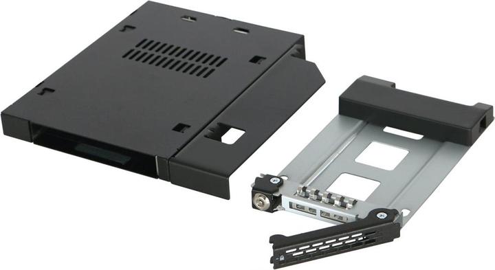 Actual product image Icy Dock 2.5" SATA/SAS HDD/SSD removable frame for slim ODD/FDD bay with lock