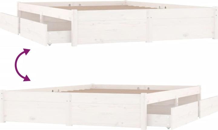 Image du produit vidaXL Bettrahmen (200 x 200 cm)