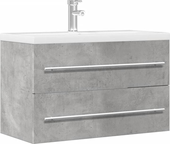 Produktbild VidaXL Waschbeckenunterschrank Unterschrank Wand Badschrank Artisan-Eiche