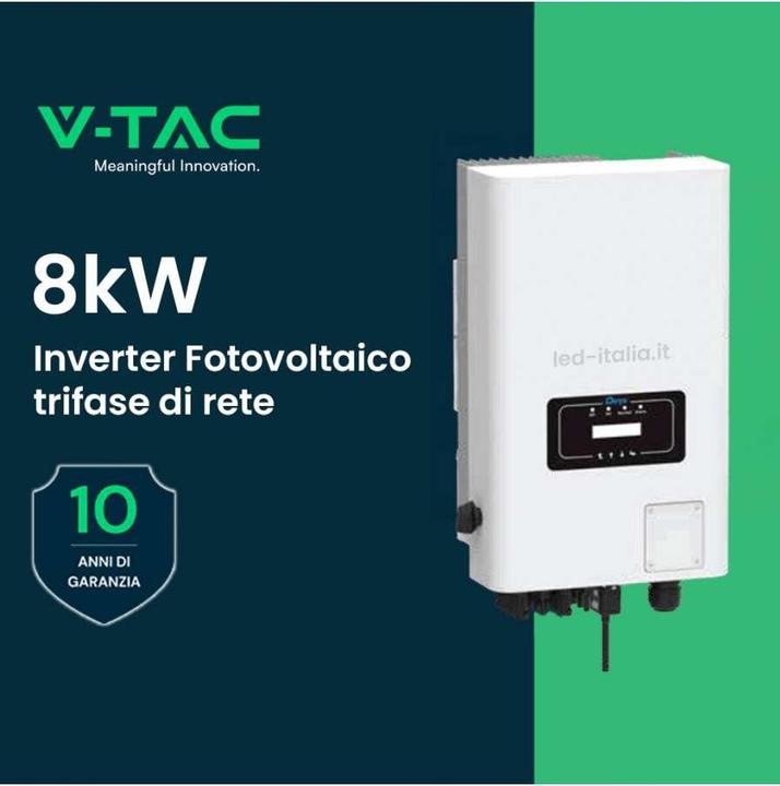 Actual product image V-TAC SUN30KG04 Deye Three-Phase OnGrid Photovoltaic Inverter 30 kW