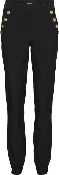 Actual product image Vero Moda VMMILLE MW SLIM BUTTON PANT EXC Trousers (34)