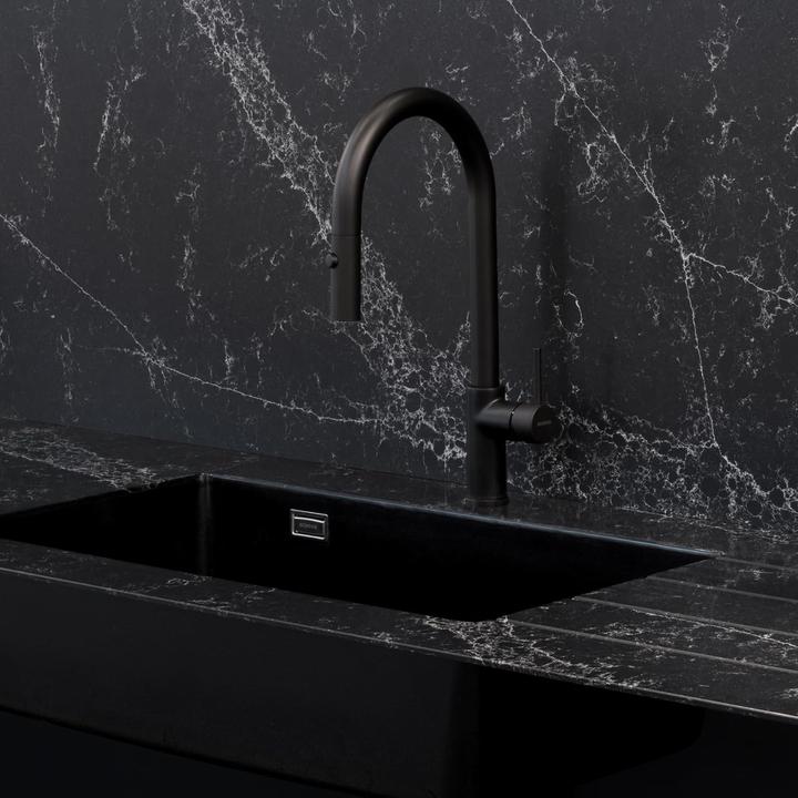 Actual product image Schock SXRAINBK tap Black