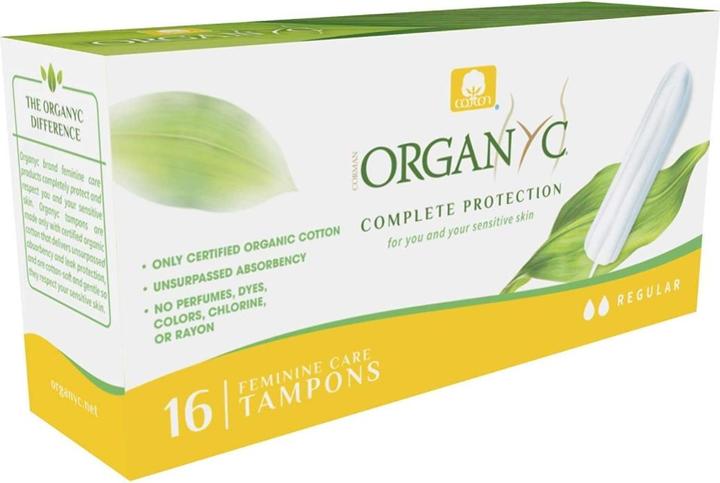 Produktbild Organyc Tampons Regular - 100% biologische Baumwolle (16 x, Normal)