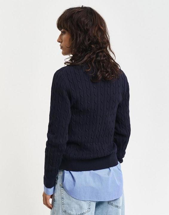 Actual product image GANT Stretch Cotton Cable Turtleneck Pullover (M)