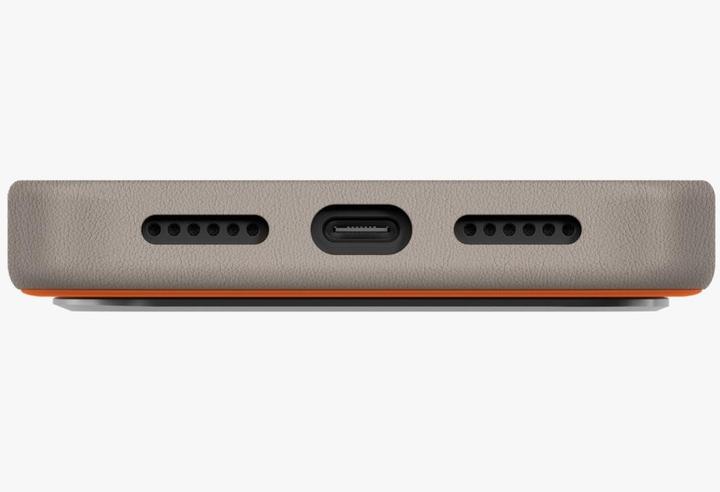 Immagine prodotto Uniq Lyden DS Case for iPhone 17 Pro Max Magclick Charging Orange/Gray (Apple iPhone 17 Pro Max)