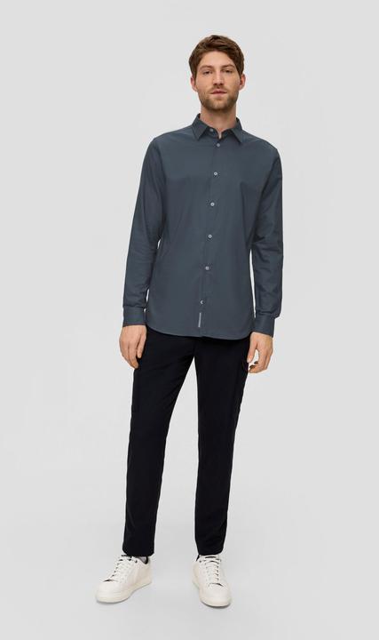 Immagine prodotto s.Oliver Hemd Slim: Hemd aus Baumwollmix (S)
