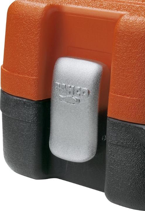 Produktbild Bahco 1/4"-Steckschlüssel-Satz, metrisch, Sechskant, inklusive Umschaltknarre und Schraubendreher-Einsät (12 mm, 10  mm, 11 mm, 13 mm)