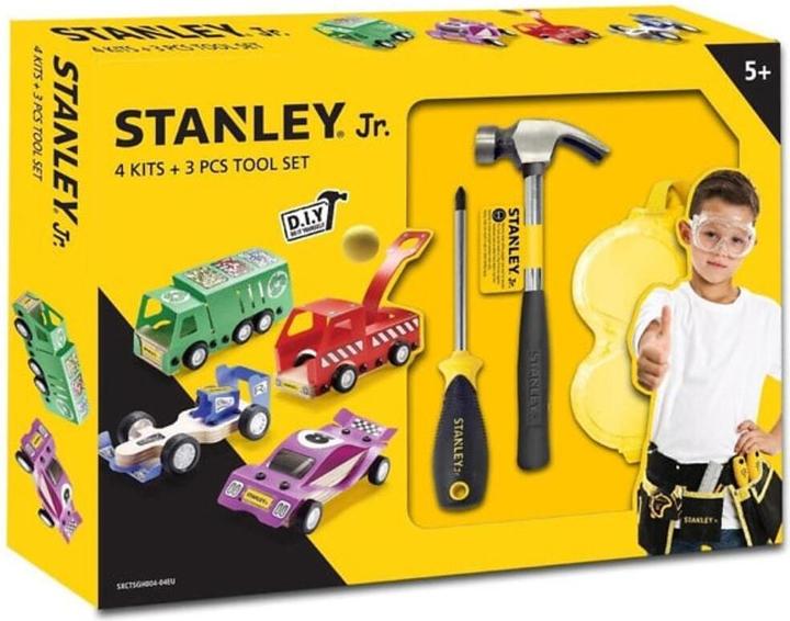 Productafbeelding Stanley Junior Jr. automobilis ir įrankių komplektas 7 vnt. (U001-K04-T03-SY)