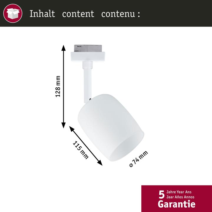 Produktbild Paulmann URail Spot Blossom (G9, 1x)