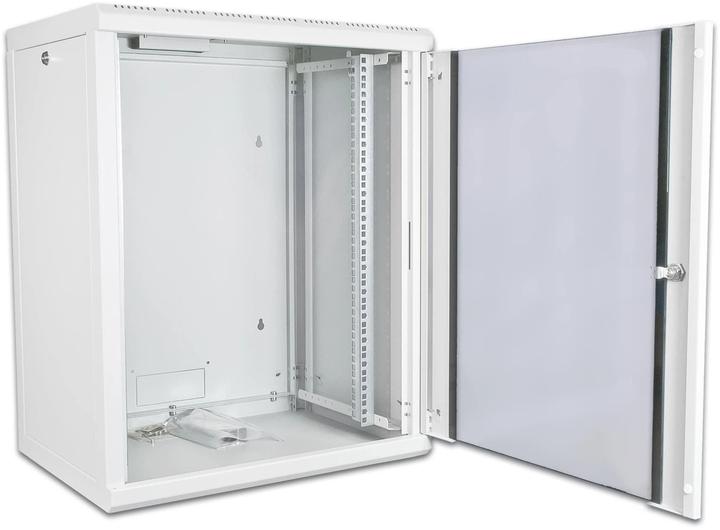 Produktbild Wirewin 19" einteiliger Wandschrank, grau (12 HE, 19 Zoll Rack)