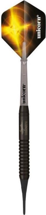 Unicorn Black Brass Gary Anderson Soft Darts (17 g)