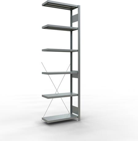 Image du produit Schulte Lagertechnik Système enfichable Élément suivant MULTIplus250 avec entretoise croisée