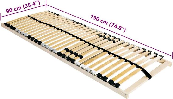 Produktbild vidaXL Lattenbett