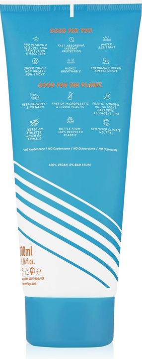 Actual product image New Layer Pro Vitamin D High Performance Sun Cream SPF50+ (Suntan cream, SPF 50+, 200 ml, 252 g)