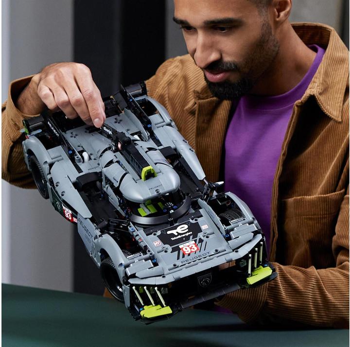 Produktbild LEGO Peugeot 9X8 24H Le Mans Hybrid Hypercar (42156, LEGO Technic)