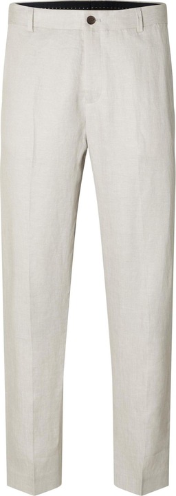 Immagine prodotto Selected Homme Pantaloni da abito in lino dalla vestibilità regolare (46)