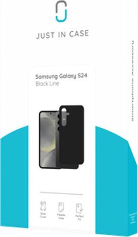 Produktbild Just in Case TPU Back Cover Schwarz (Samsung Galaxy S24)
