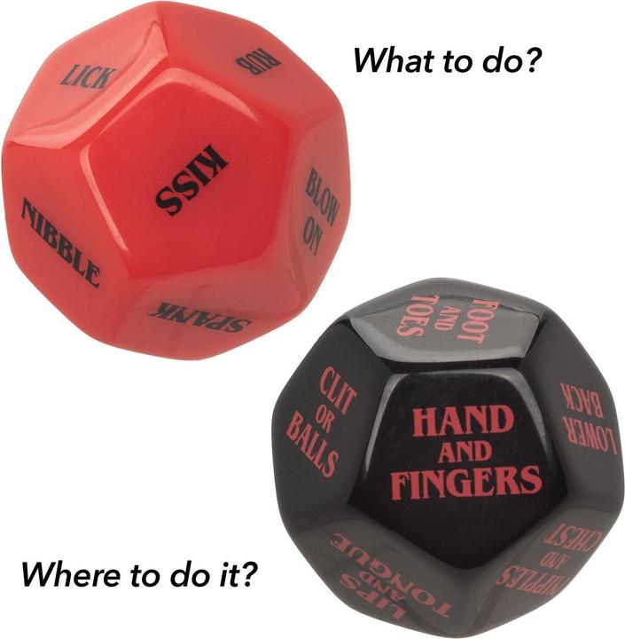 Produktbild CalExotics Naughty Bits® Roll Play Naughty Dice Set (Würfelspiel)