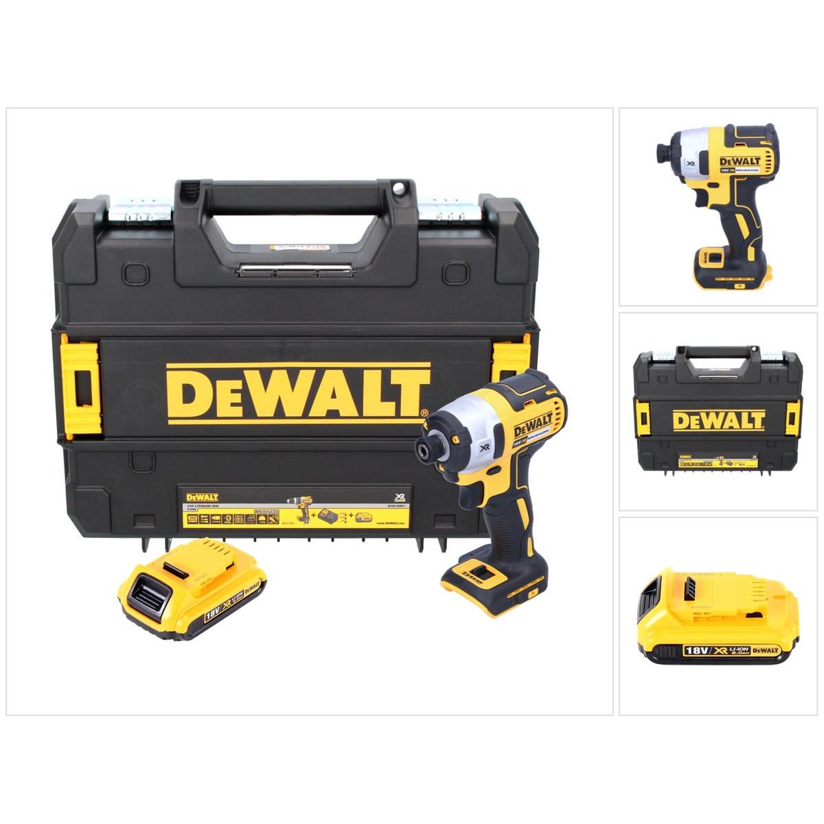 DeWalt, Bohrmaschine + Akkuschrauber, DCF 887 NT (Akkubetrieb)