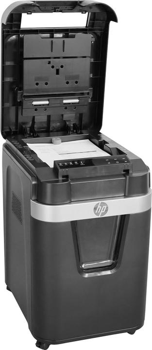 Image du produit HP Pro Shredder Auto 200MC Destructeur coupe croisée P-5, 2 x 12 mm, jusqu'à 200 feuilles, noir (Micro-coupe)