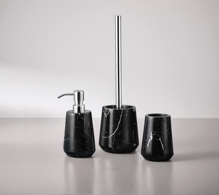 Actual product image Kleine Wolke Soap Dispenser Carrara 990 ml, Black