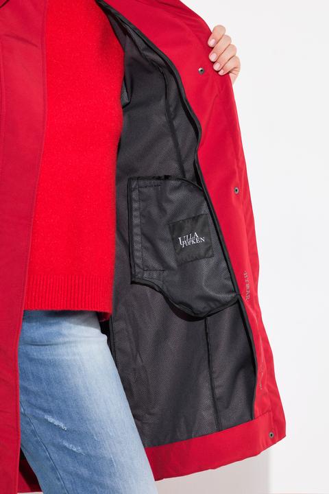 Produktbild Ulla Popken HYPRAR Softshell-Trenchcoat, wasserabweisend, Gürtel (50, 52)