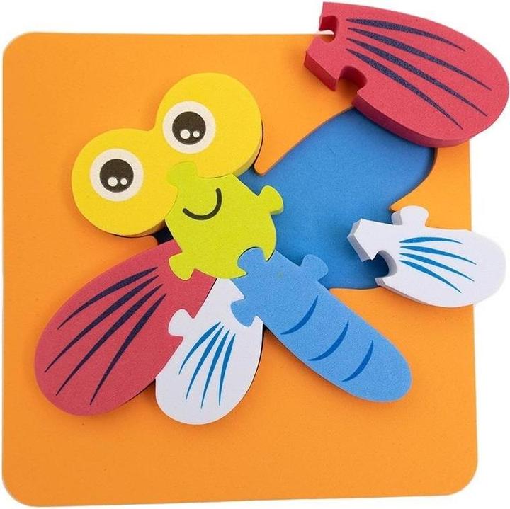 Askato Schaumstoffpuzzle - Libelle