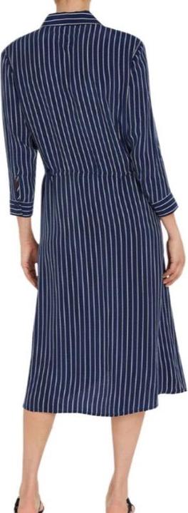 Immagine prodotto Tommy Hilfiger Abito camicia midi in corda di cupro (32)