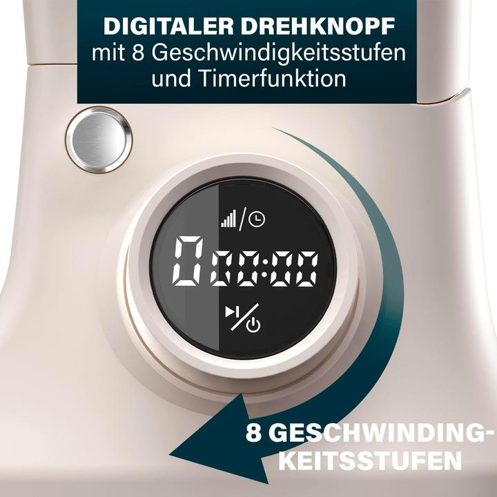 Productafbeelding Princess Keukenmachine 1200 W crèmewit, roestvrij staal