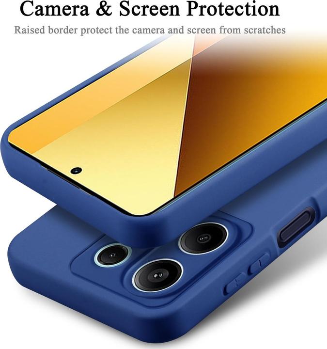 Actual product image Cadorabo Cover for Redmi Note 13 5G Global TPU in liquid protection silicone design (Xiaomi Redmi Note 13 5G)