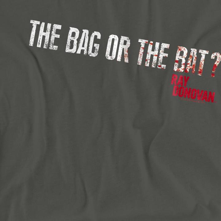 Actual product image Ray Donovan Unisex Adult Bag Or Bat T-Shirt (XL)