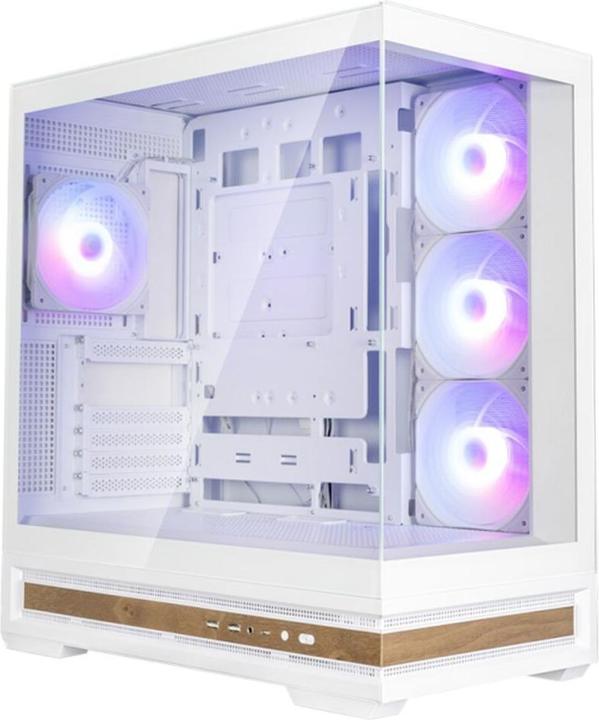 Actual product image Zalman Boitier Moyen Tour ATX P40 Namu RGB avec panneaux vitrés (Blanc) (ATX, mATX, Mini-ITX)
