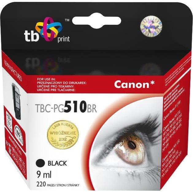 Print, Druckerpatrone, TBC-PG510BR ink cartridge 1 pc(s) Black (BK)