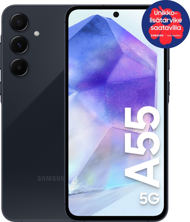 Samsung Galaxy A55 Enterprise Edition (128 GB, Awesome Navy, 6.60", Hybrid Dual SIM + eSIM, 50 Mpx, 5G)