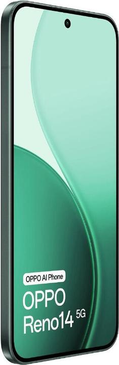 Image du produit OPPO Reno14 (256 Go, Vert lumineux, 6.59", Double SIM, 5G)