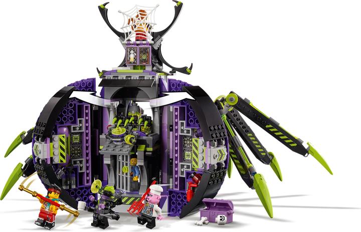 Actual product image LEGO Spider Queen Headquarters (80022, LEGO Rare Sets, LEGO Monkie Kid)