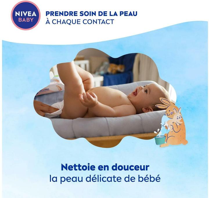 Produktbild NIVEA Aqua Feuchttücher QUATTRO (4 x 57 Stk.)