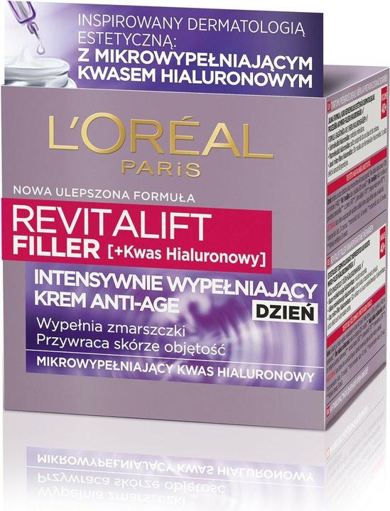 Actual product image L'Oréal Paris L'Oréal Revitalift Filler (HA) face cream with hyaluronic acid 50ml (50 ml, Day cream)