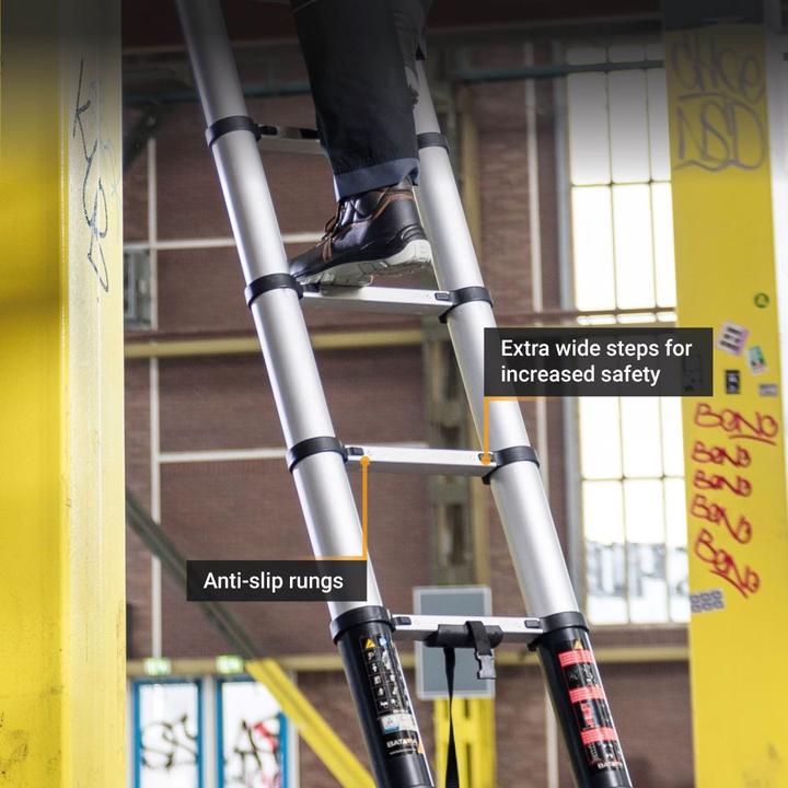 Actual product image Batavia Professional Telescopic Ladder 3.81m (Scaffolding, 381 cm)