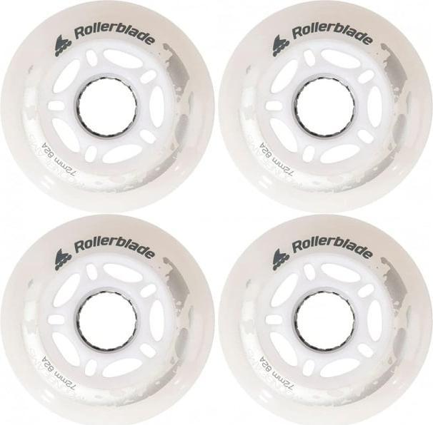 Produktbild Rollerblade Ersatzräder-Set Moonbeams LED 72/82A (72 mm, 82a)