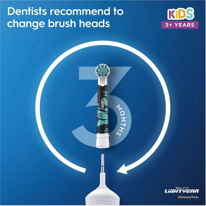 Immagine prodotto Oral-B Vitality100 Kids Lightyear + Custodia da viaggio (Spazzolino oscillante)