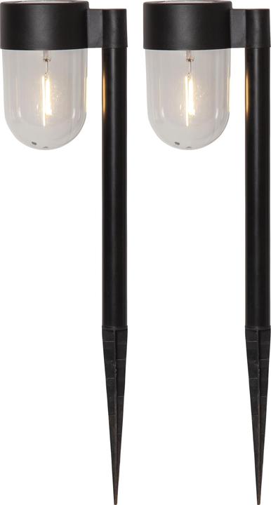 Actual product image Star Trading Solar Bollard 2 Pack Cupola (IP44)